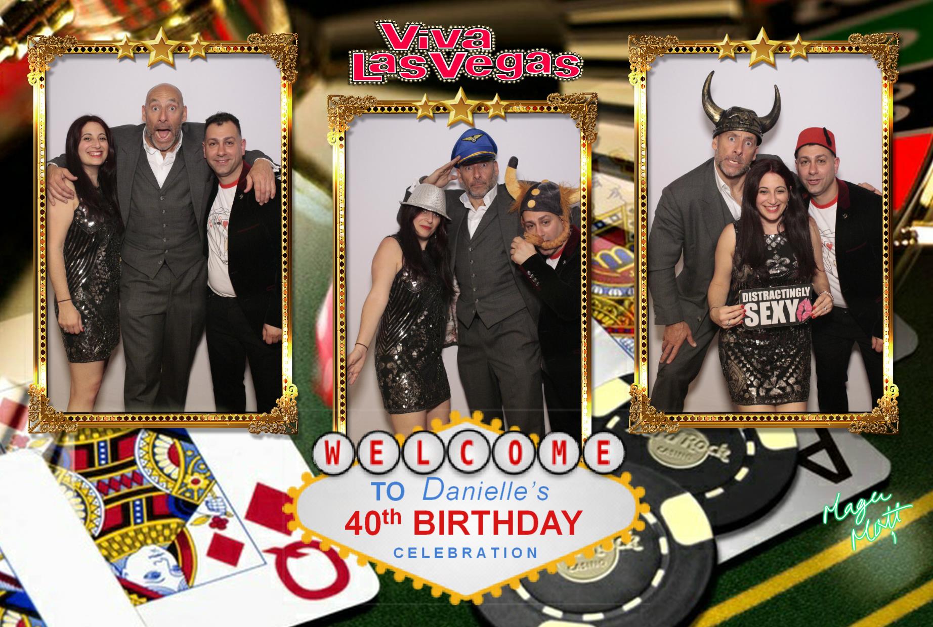 Danielle’s 40th birthday | View more photos from the event at gallery.myphotoboothexperience.co.uk/u/MyPhotoBoothExperienceLtd/Danielle’s-40th-birthday